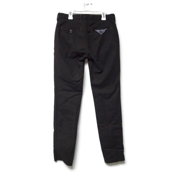 Ted Baker London dark brown chino pants
